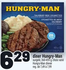 Metro DÎNER HUNGRY-MAN | HUNGRY-MAN DINNER offer