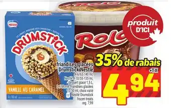 Metro FRIANDISES GLACÉES DRUMSTICK NESTLÉ | NESTLÉ DRUMSTICK FROZEN TREATS offer