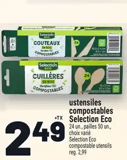 Metro USTENSILES COMPOSTABLES SELECTION ECO | SELECTION ECO COMPOSTABLE UTENSILS offer