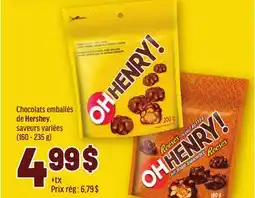 Metro CHOCOLATS EMBALLÉS DE HERSHEY offer