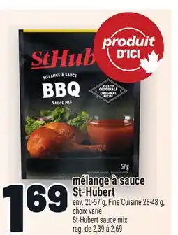 Metro MÉLANGE À SAUCE ST-HUBERT | ST-HUBERT SAUCE MIX offer