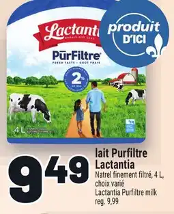 Metro LAIT PURFILTRE LACTANTIA | LACTANTIA PURFILTRE MILK offer