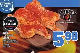 Metro POULET CRAPAUDINE SCORES | SCORES BUTTERFLIED CHICKEN offer