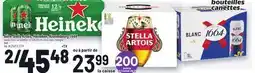 Metro BIÈRE STELLA ARTOIS, HEINEKEN, KRONENBOURG 1664 | BEER offer