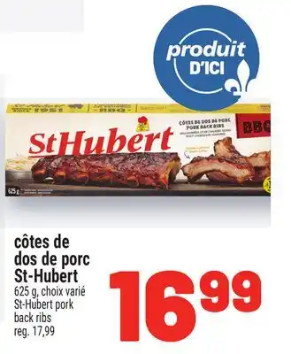 Metro CÔTES DE DOS DE PORC ST-HUBERT | ST‑HUBERT PORK BACK RIBS offer