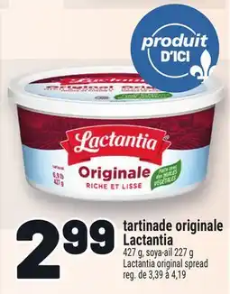 Metro TARTINADE ORIGINALE LACTANTIA | LACTANTIA ORIGINAL SPREAD offer