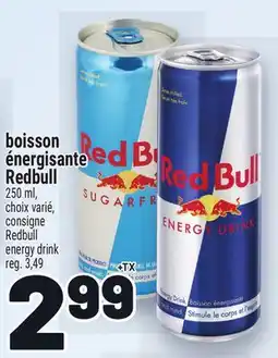 Metro BOISSON ÉNERGISANTE REDBULL | REDBULL ENERGY DRINK offer