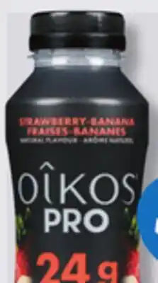 IGA OÎKOS PRO DRINKABLE YOGURT offer