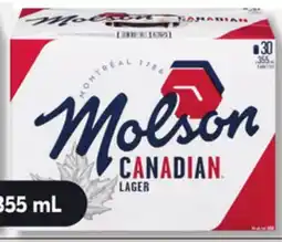 IGA MOLSON CANADIAN BEER offer