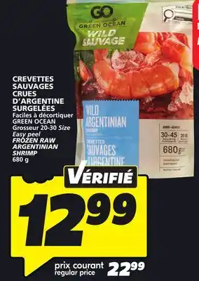 IGA FROZEN RAW ARGENTINIAN SHRIMP offer