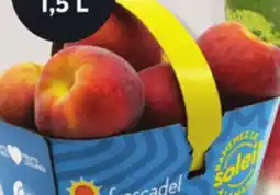 IGA PEACHES offer