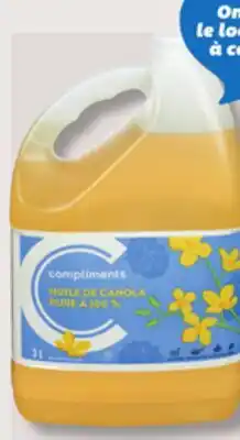 IGA COMPLIMENTS CANOLA OIL offer