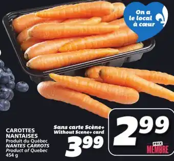 IGA NANTES CARROTS offer