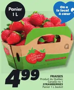 IGA STRAWBERRIES offer