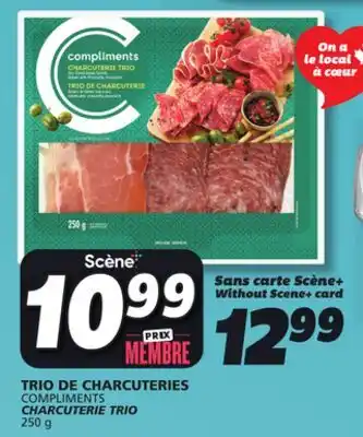 IGA COMPLIMENTS CHARCUTERIE TRIO offer