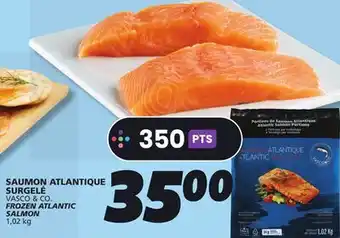 IGA VASCO & CO. FROZEN ATLANTIC SALMON offer