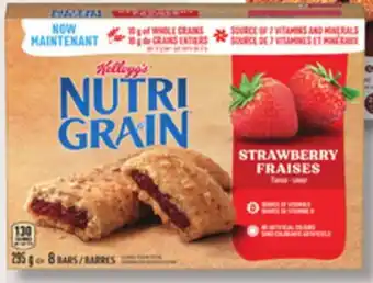 IGA KELLOGG'S NUTRI-GRAIN offer
