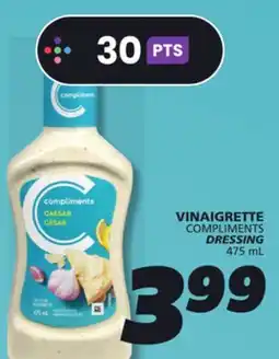 IGA COMPLIMENTS DRESSING offer