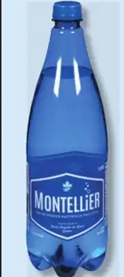 IGA MONTELLIER CARBONATED NATURAL SPRING WATER offer