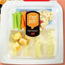 IGA C'EST PRÊT! Avec sandwich LUNCH BOX offer
