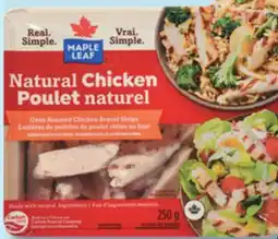IGA MAPLE LEAF SHREDDED OR IN STRIPS COOKED CHICKEN offer
