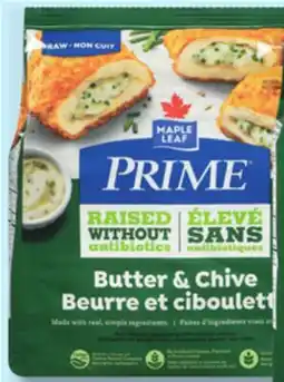 IGA MAPLE LEAF PRIME FROZEN BREADED CHICKEN STRIPS offer