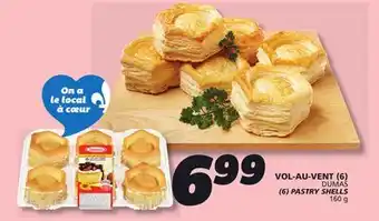 IGA DUMAS (6) PASTRY SHELLS offer