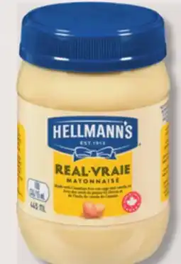 IGA HELLMANN'S MAYONNAISE offer