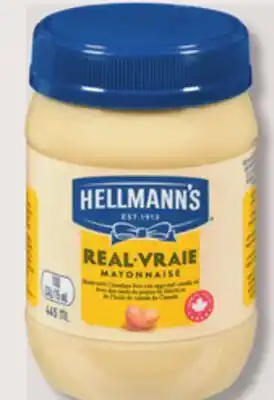IGA HELLMANN'S MAYONNAISE offer