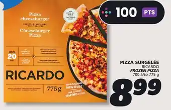 IGA RICARDO FROZEN PIZZA offer