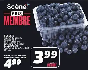 IGA BLUEBERRIES offer