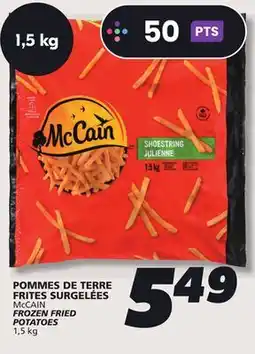 IGA McCAIN FROZEN FRIED POTATOES offer