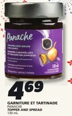 IGA PANACHE TOPPER AND SPREAD offer