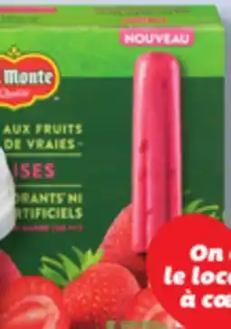 IGA DEL MONTE FROZEN DESSERT offer