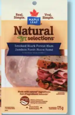 IGA MAPLE LEAF SLICED DELI MEAT offer