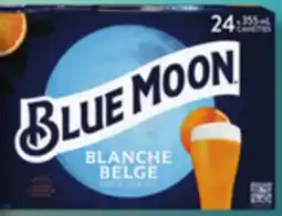 IGA BLUE MOON BEER offer