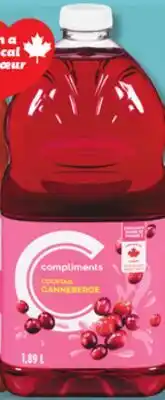 IGA COMPLIMENTS FRUIT COCKTAIL offer