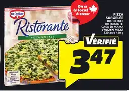IGA DR. OETKER RISTORANTE, CASA DI MAMA FROZEN PIZZA offer