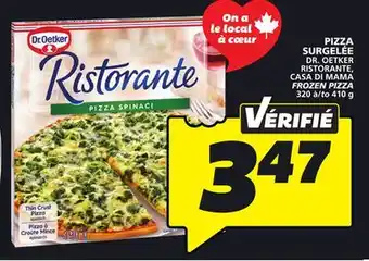IGA DR. OETKER RISTORANTE, CASA DI MAMA FROZEN PIZZA offer