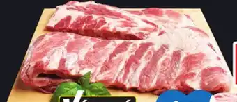 IGA FRESH PORK SIDE SPARERIBS offer