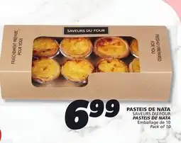 IGA SAVEURS DU FOUR PASTEIS DE NATA offer