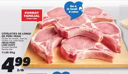 IGA FRESH PORK LOIN CHOPS offer