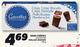 IGA GAVOTTES ROLLED WAFERS offer