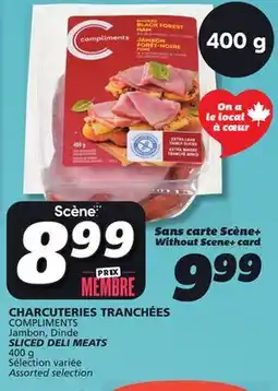 IGA COMPLIMENTS SLICED DELI MEATS offer