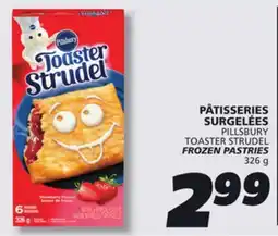 IGA PILLSBURY TOASTER STRUDEL FROZEN PASTRIES offer