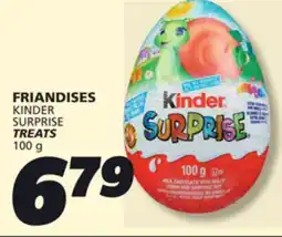 IGA KINDER SURPRISE TREATS offer