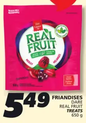 IGA DARE REAL FRUIT TREATS offer