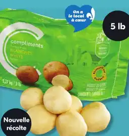 IGA COMPLIMENTS WHITE POTATOES offer