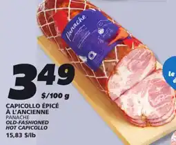 IGA PANACHE OLD-FASHIONED HOT CAPICOLLO offer