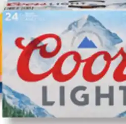 IGA COORS LIGHT BEER offer